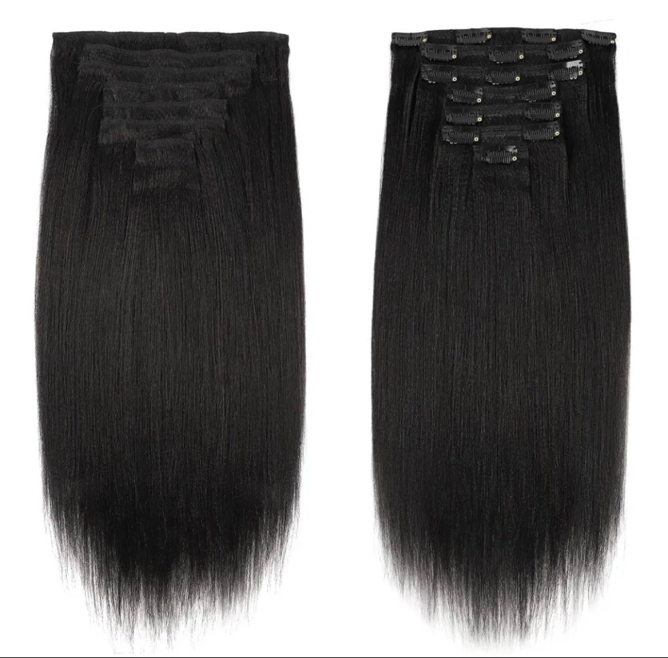 Extensions à clips straight T16