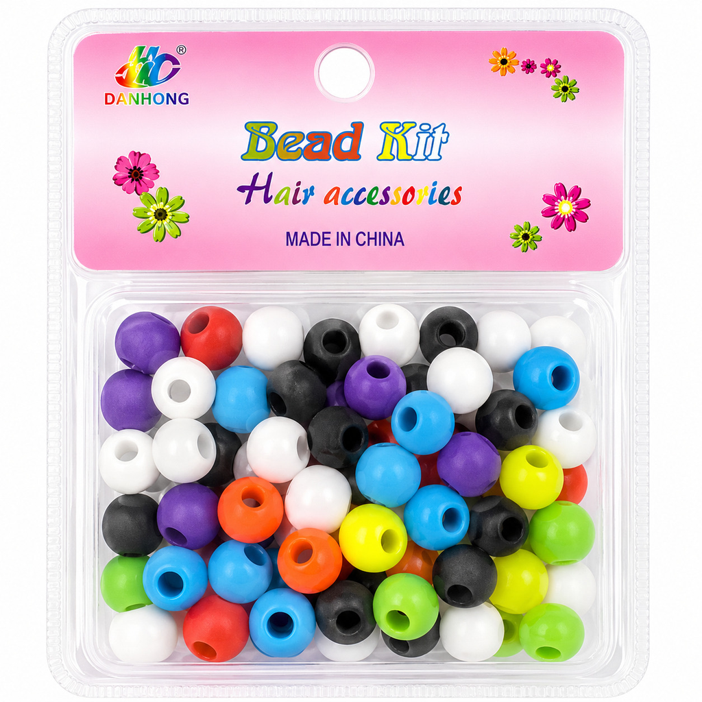 kit de perles multicolores-collection pop mate