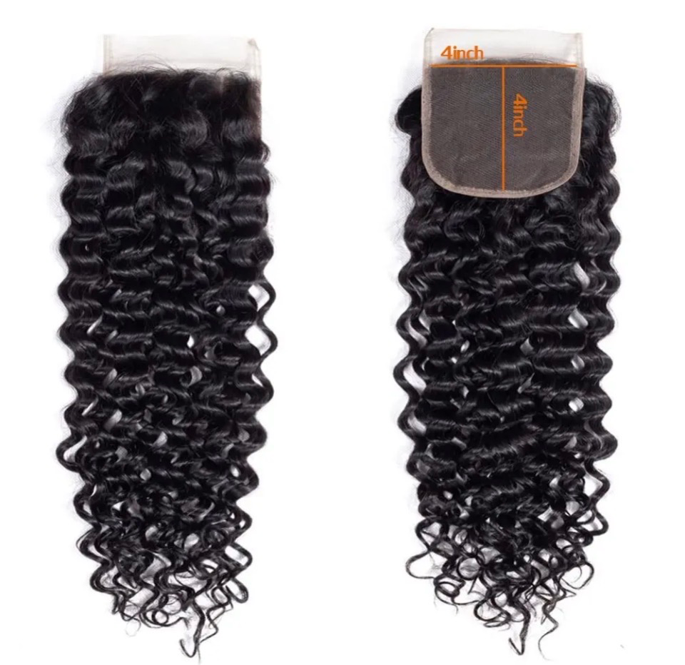 Closure 4*4 jerry curly T18